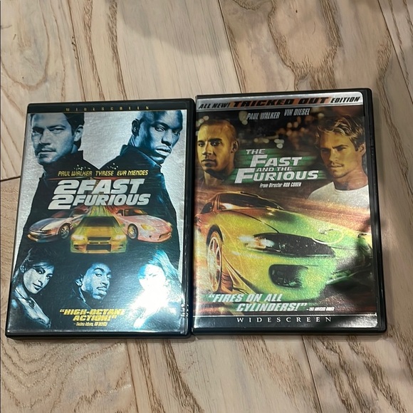 Fast & Furious DVD Set - 1&2 - Picture 1 of 1